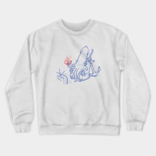 Sea Monster's Day Off Crewneck Sweatshirt